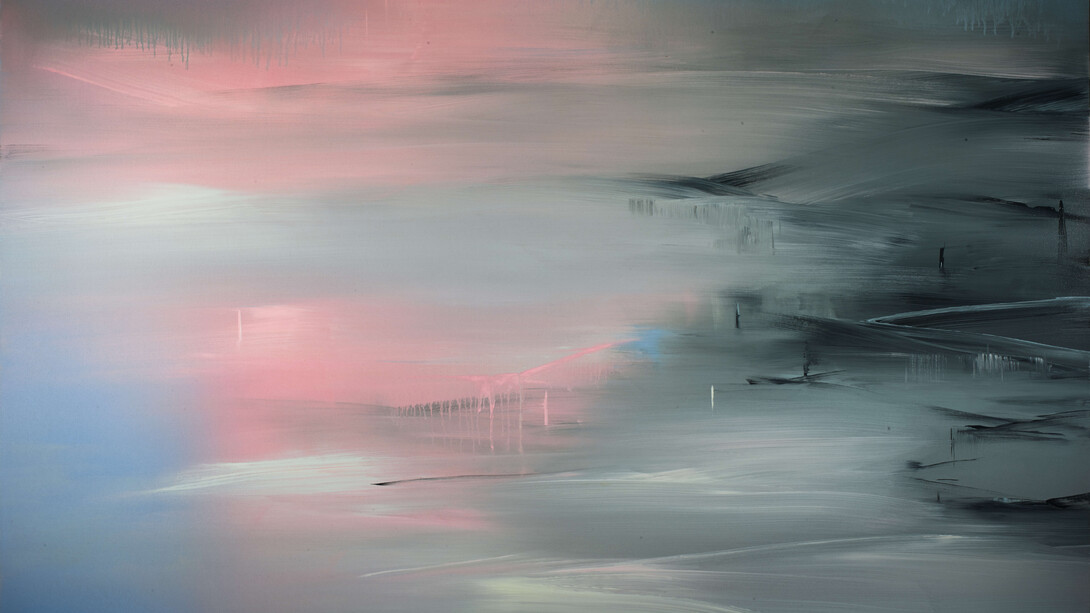 Feng Xiao-Min, Composition N°3.12.21, 2021. Courtesy of Opera Gallery