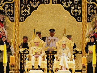 Lo sfarzoso matrimonio del figlio del Sultano del Brunei