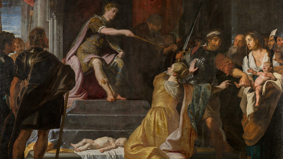 Gaspar de Crayer, The judgment of Solomon, ca. 1620-1622