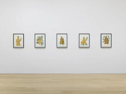 Rosana Paulino, Diálogos do dia e da noite (Dialogues of the day and of the night), exhibition view. Courtesy of Mendes Wood DM