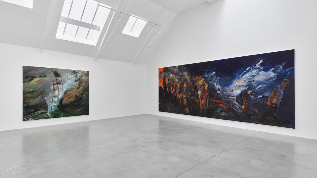 Yu Hong, Islands of the Mind, exhibition view. Courtesy of Lisson Gallery