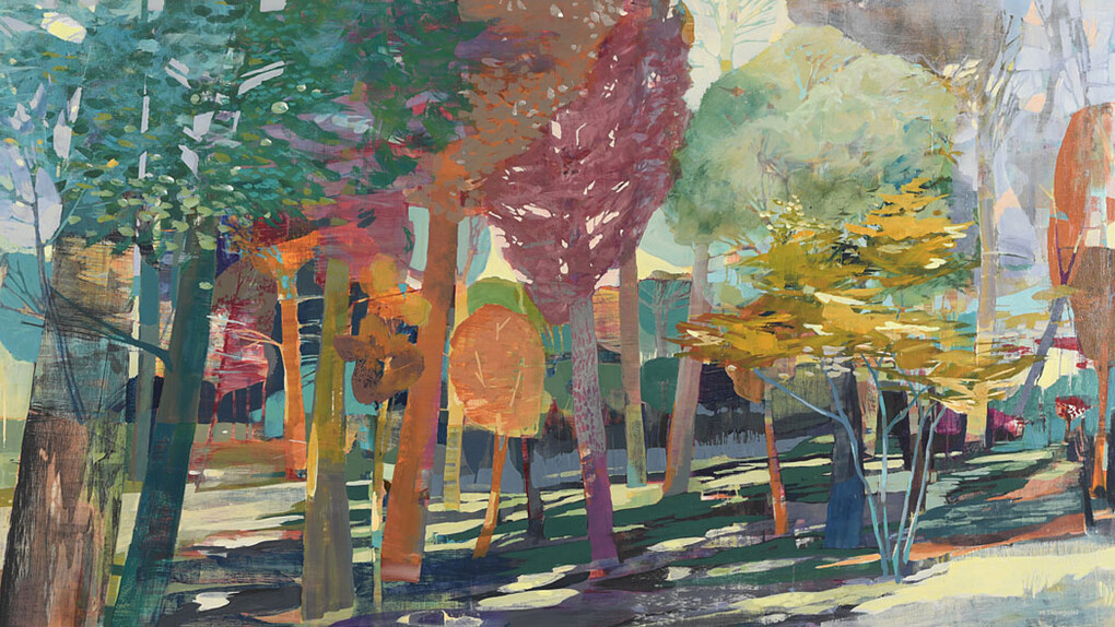 Marjorie Thompson, Throughlight (detail). Courtesy of Patricia Rovzar Gallery