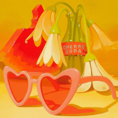 Megan Ellen MacDonald, Heat wave, 2025. Courtesy of Hashimoto Contemporary