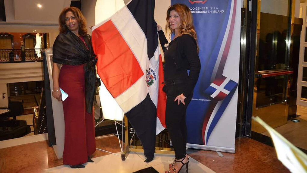 Rossella Amodeo insieme alla socia fondatora dell'associazione Anacaona Marlene de la Cruz