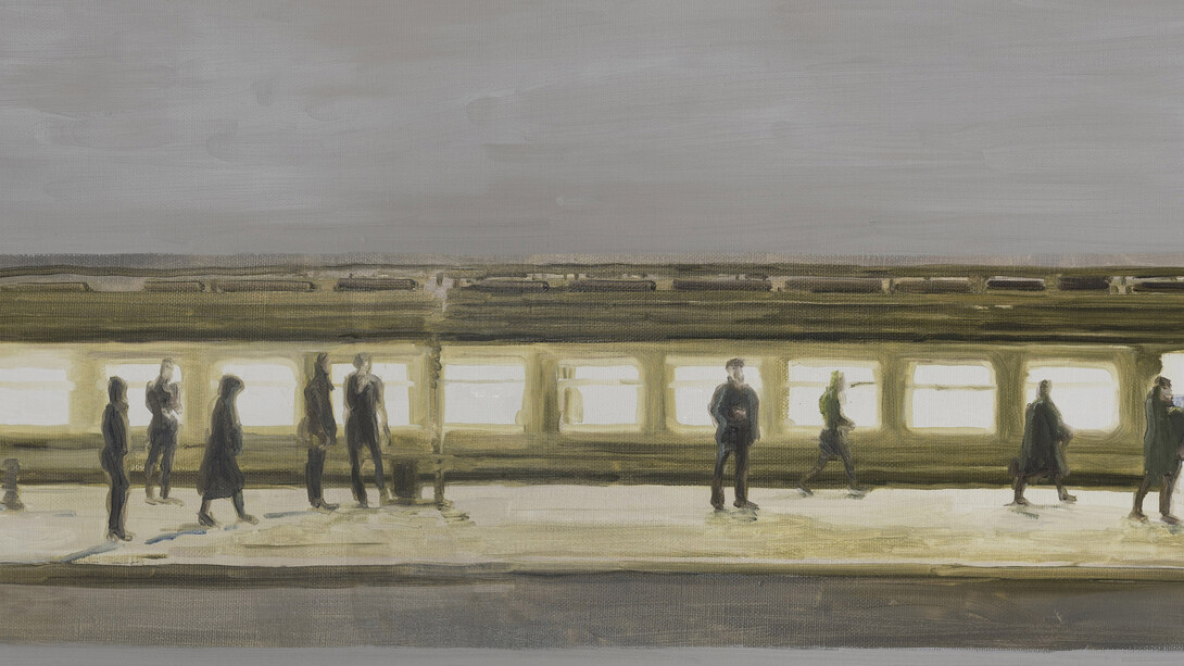 Olga Chernysheva
Grids.
2020. Oil on canvas.
200x100 cm
Photo credit Olga Chernysheva & Iragui gallery
